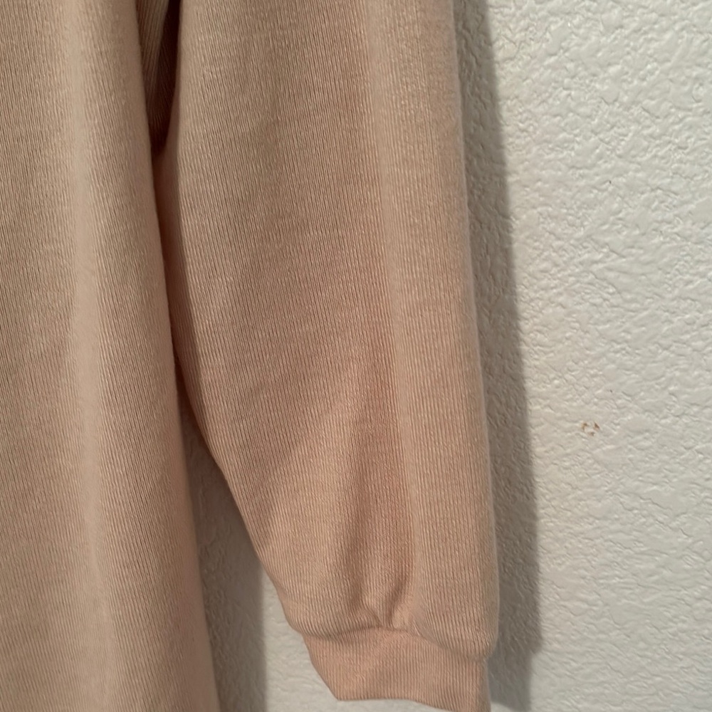 COPY - Cream Long Cardigan Sweater with V-neck and Relaxed Fit - Picture 4 of 5
